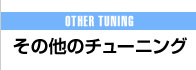 その他のチューニング,OTHER TUNING